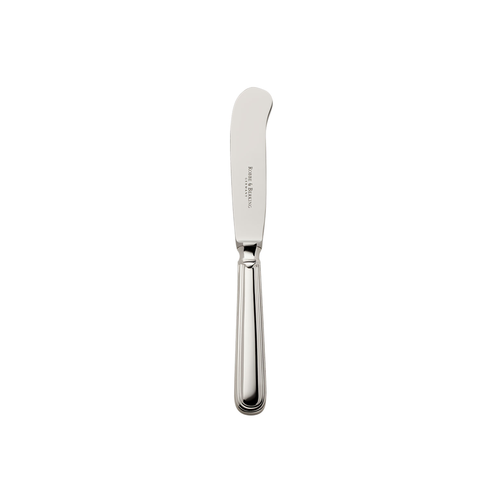 Robbe & Berking Classic-Faden Buttermesser mit Stahlklinge 925Silber